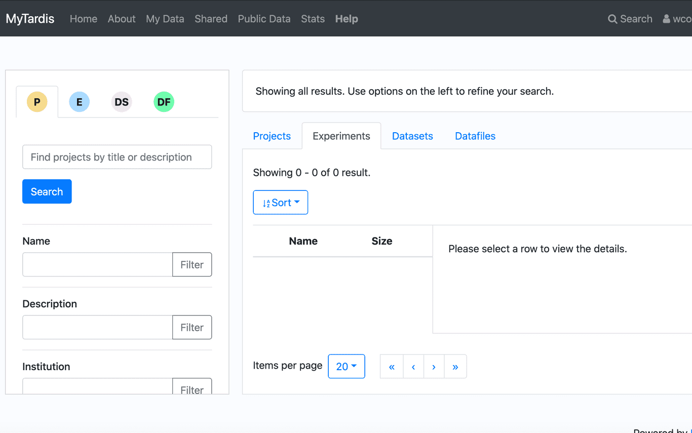 MyTardis Data Repository